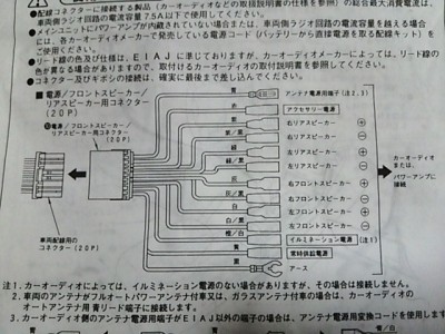 DSC 0374 400x300 アコードワゴン(ch9)　カーナビを交換　ケンウッドLZ919 → カロッツェリアAVIC HRZ08