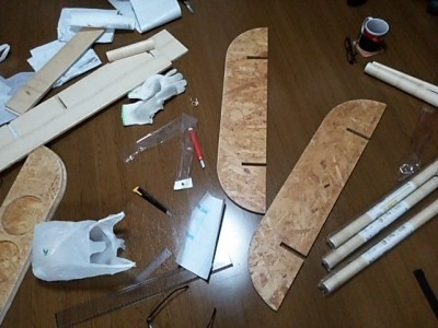 DSC 0016 400x300 玄関に小物を置く棚をDIY