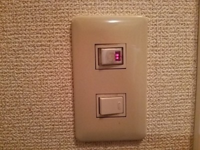 浴室の換気扇スイッチをタイマー付きに交換 パナソニックWN5294 DSC 0031 400x300 浴室の換気扇スイッチをタイマー付きに交換 パナソニックWN5294