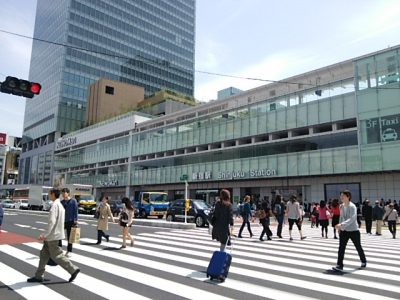 DSC 0027 400x300 ヨドバシカメラ（新宿西口本店）に一番近いバイク駐車場/駐輪場