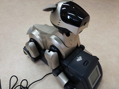 DSC 0017 400x300 AIBO貰った (SONY AIBO ERS 210） ゴールド