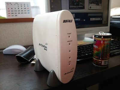 DSC 0069 400x300 WiFiルーター（無線LAN親機）が壊れて、代替機で事なきを得る　coregaからBUFFALOに移行