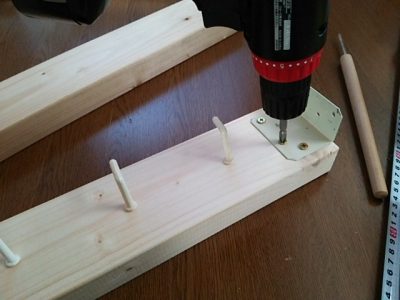 DSC 0075 400x300 新たな本棚を2×4(ツーバイフォー)でDIY　ディアウォール その4