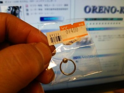 DSC 0188 400x300 ヴィレッジヴァンガードでピアス買った