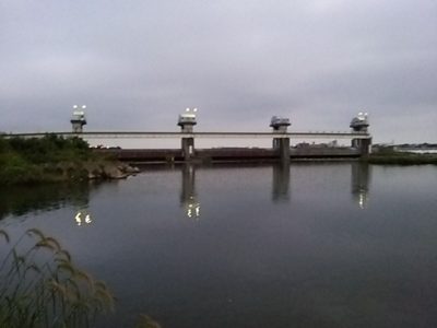 DSC 0085 400x300 釣行記2017 P.11 多摩川 二ヶ領上河原堰 （神奈川側） バス釣り