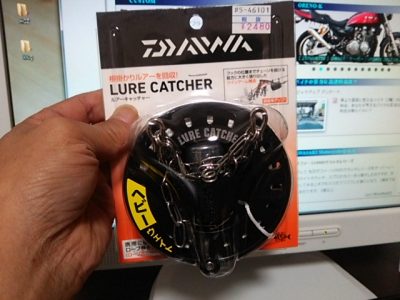 DSC 0173 400x300 ダイワ ルアーキャッチャー ヘビーウエイト　DAIWA LURE CATCHER