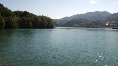 DSC 0185 400x225 釣行記2017 P.17 島田湖 桂川 （山梨県上野原市）おかっぱり バス釣り