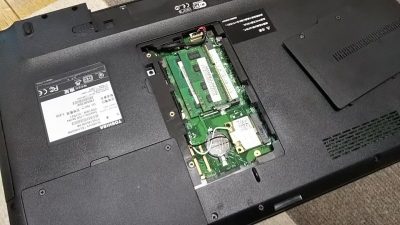 DSC 0117 400x225 【TOSHIBA dynabook T451】スピードアップのメンテナンス　その3