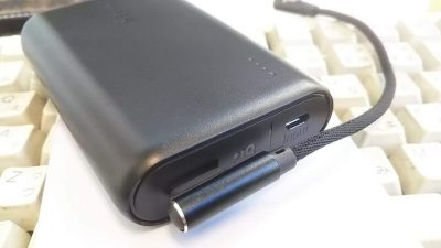 DSC 0044 400x225 スグレモノのUSB充電ケーブル（データ転送）をスマホ用に