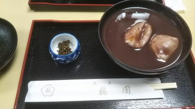 DSC 0059 400x225 浅草「やっこ」のうな重と、甘味処「梅園（うめぞの）本店」のおしるこ。