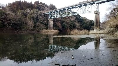 DSC 0089 400x225 バス釣り遠征 宮崎県 野尻湖（岩瀬ダム湖） おかっぱり｜釣行記2019 2月 P.06