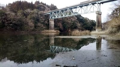 DSC 0089 400x225 バス釣り遠征 宮崎県 野尻湖（岩瀬ダム湖） おかっぱり｜釣行記2019 2月 P.06