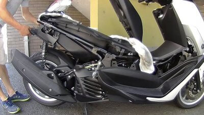 vlcsnap 2020 08 24 17h14m46s076 400x225 YAMAHA NMAX125　フェンダーレスキット（エンデュランス）取り付け