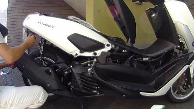 vlcsnap 2020 08 24 17h20m17s809 400x225 YAMAHA NMAX125　フェンダーレスキット（エンデュランス）取り付け