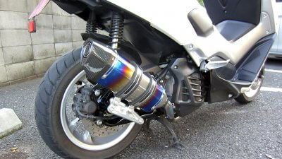 0921 05 400x225 YAMAHA NMAX125 BEAMS（ビームス）CORSA EVOⅡ ヒートチタン