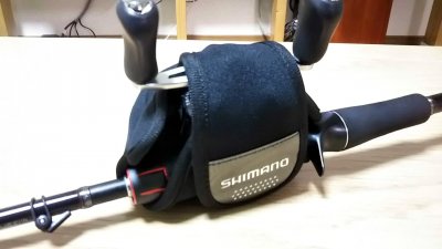 DSC 0216 400x225 シマノ(SHIMANO)リールガード（PC 030L）と中国産ベイトリールカバーを購入