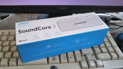 DSC 0410 400x225 ポータブルスピーカー【Anker Soundcore 2】これ凄く良いです