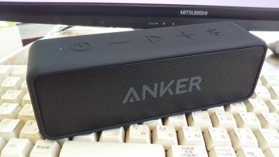 DSC 0413 400x225 ポータブルスピーカー【Anker Soundcore 2】これ凄く良いです