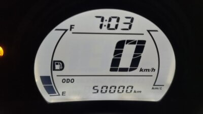 DSC 1870 400x225 YAMAHA NMAX125 走行距離 50,000km（キリ番）