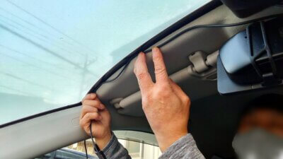 新型ヴェゼル(e:HEV Z)ドライブレコーダー(ミラー型)取付け DIY【HONDA VEZEL VOL.54】 DSC 0003 400x225 新型ヴェゼル(e:HEV Z)ドライブレコーダー(ミラー型)取付け DIY【HONDA VEZEL VOL.54】