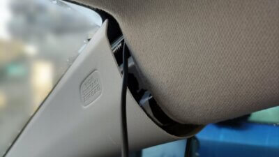 新型ヴェゼル(e:HEV Z)ドライブレコーダー(ミラー型)取付け DIY【HONDA VEZEL VOL.54】 DSC 2042 400x225 新型ヴェゼル(e:HEV Z)ドライブレコーダー(ミラー型)取付け DIY【HONDA VEZEL VOL.54】