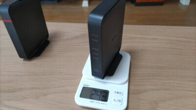DSC 2185 400x225 Wi Fiルーター BUFFALO（バッファロー）WSR 1166DHPL4 866+300Mbps 無線LAN親機