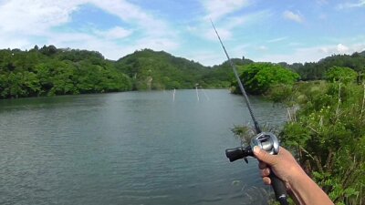 2025 06 03 09h 400x225 【島田湖 バス釣り】2025年初釣りは相模湖上流の島田湖で。 更に初バスも記録｜釣行記2025 6月 P.01