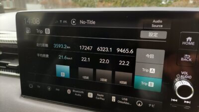 DSC 3441 400x225 ホンダ ヴェゼル eHEV Z 走行距離50,000キロ到達｜実燃費・維持費・故障状況を正直レビュー