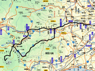 2008 0422 maps 富士山4合目までツーリング　昨日と今日で2連チャン　カワサキ ゼファー1100