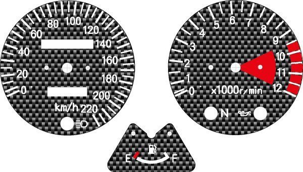 国内仕様 180km/h　タイプ１　カスタム（改）　CARBON