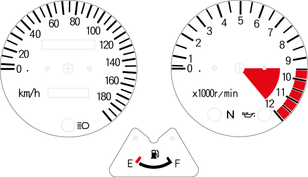 国内仕様 180km/h　タイプ2　スタンダード　BLACK