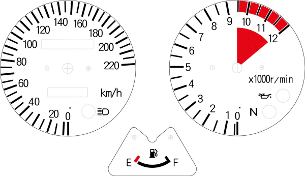 国内仕様 180km/h　タイプ3　カスタム（改）　BLACK